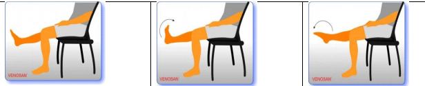 Bài tập gấp và duỗi khớp chân suy giãn tĩnh mạch