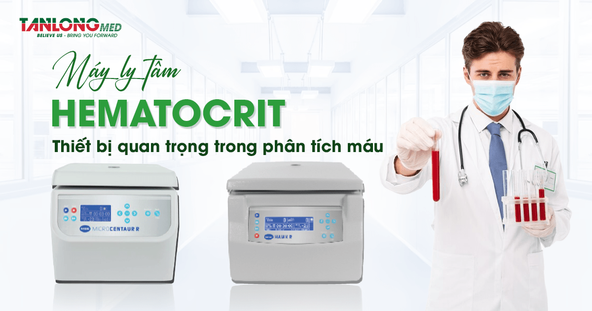 Máy ly tâm Hematocrit tanlongmed
